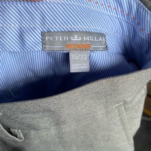 Peter Millar grey slacks size 35/32